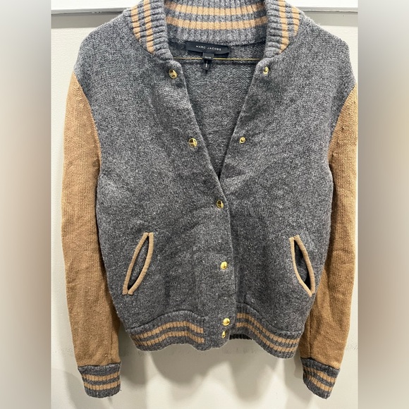 MARC JACOBS | Wool & Cashmere Varsity Jacket | size xs - Picture 4 of 11